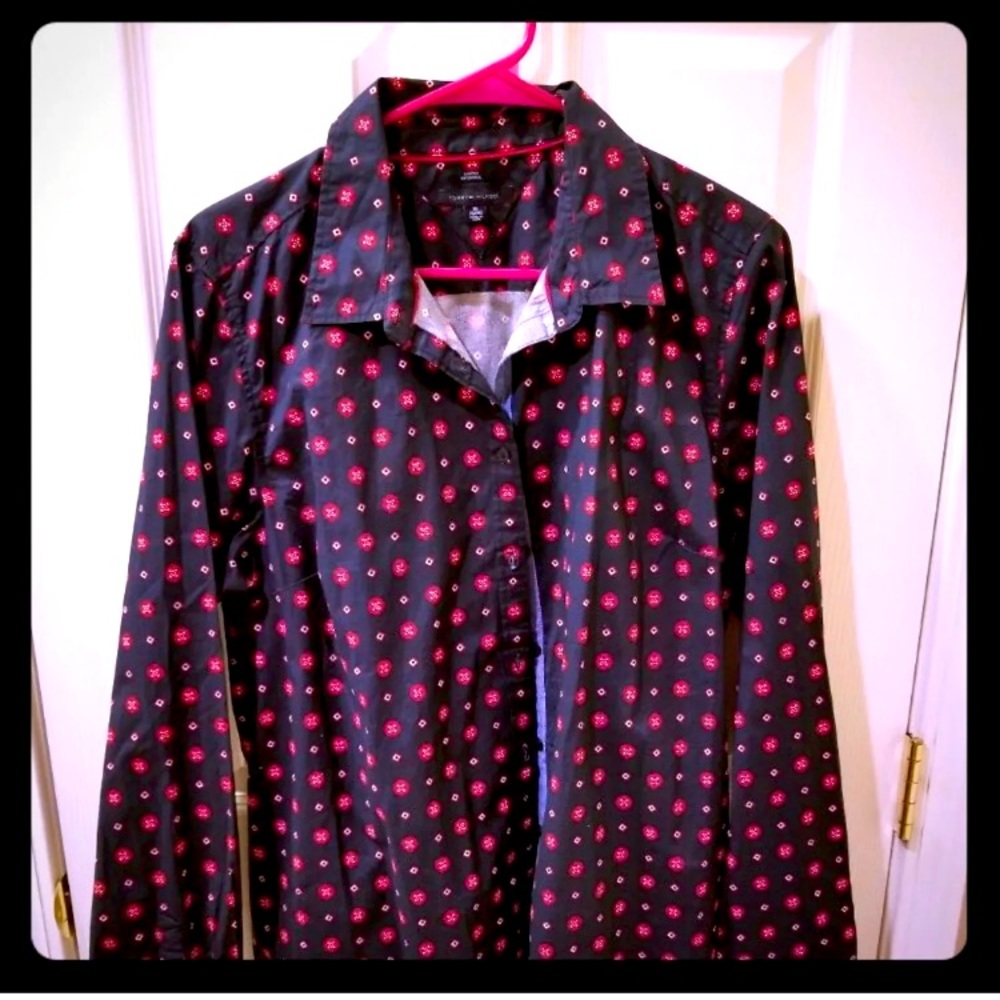 Tommy Hilfiger Navy Dress Shirt